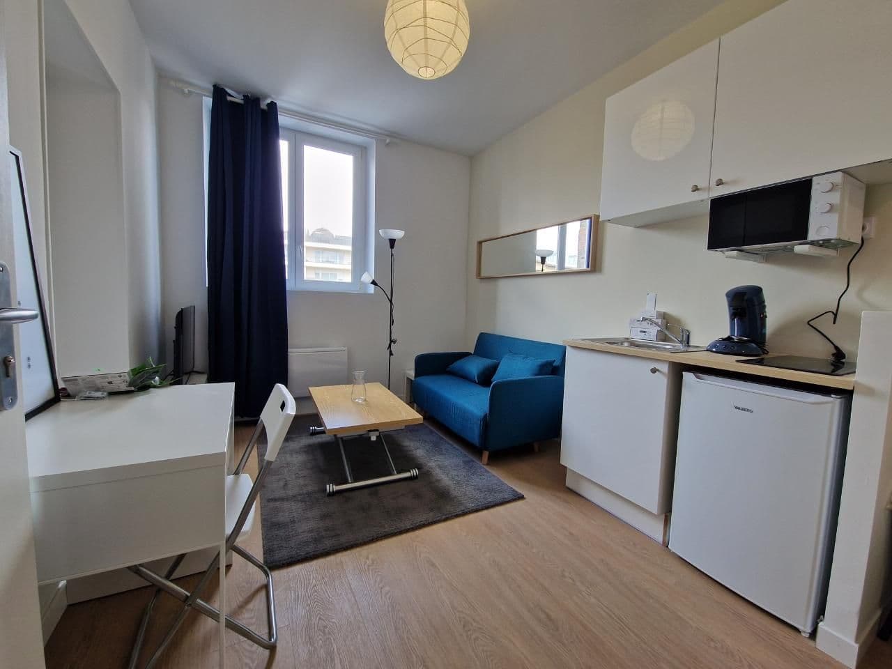 Studio meublé - 16 m2 - Rue Ponsardin à louer