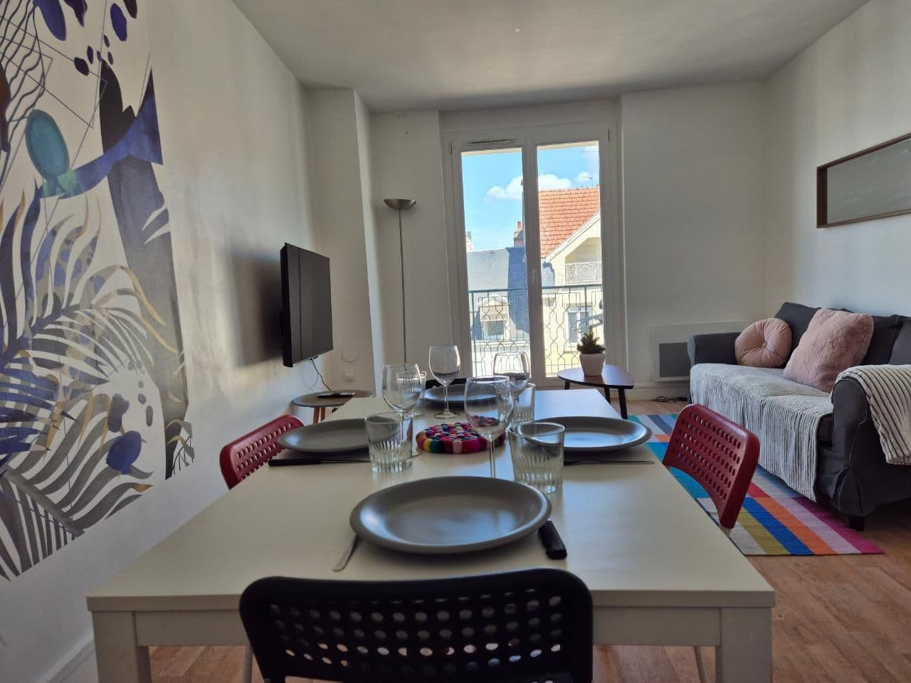 Appartement T3 non meublé - Rue de Vesle à louer