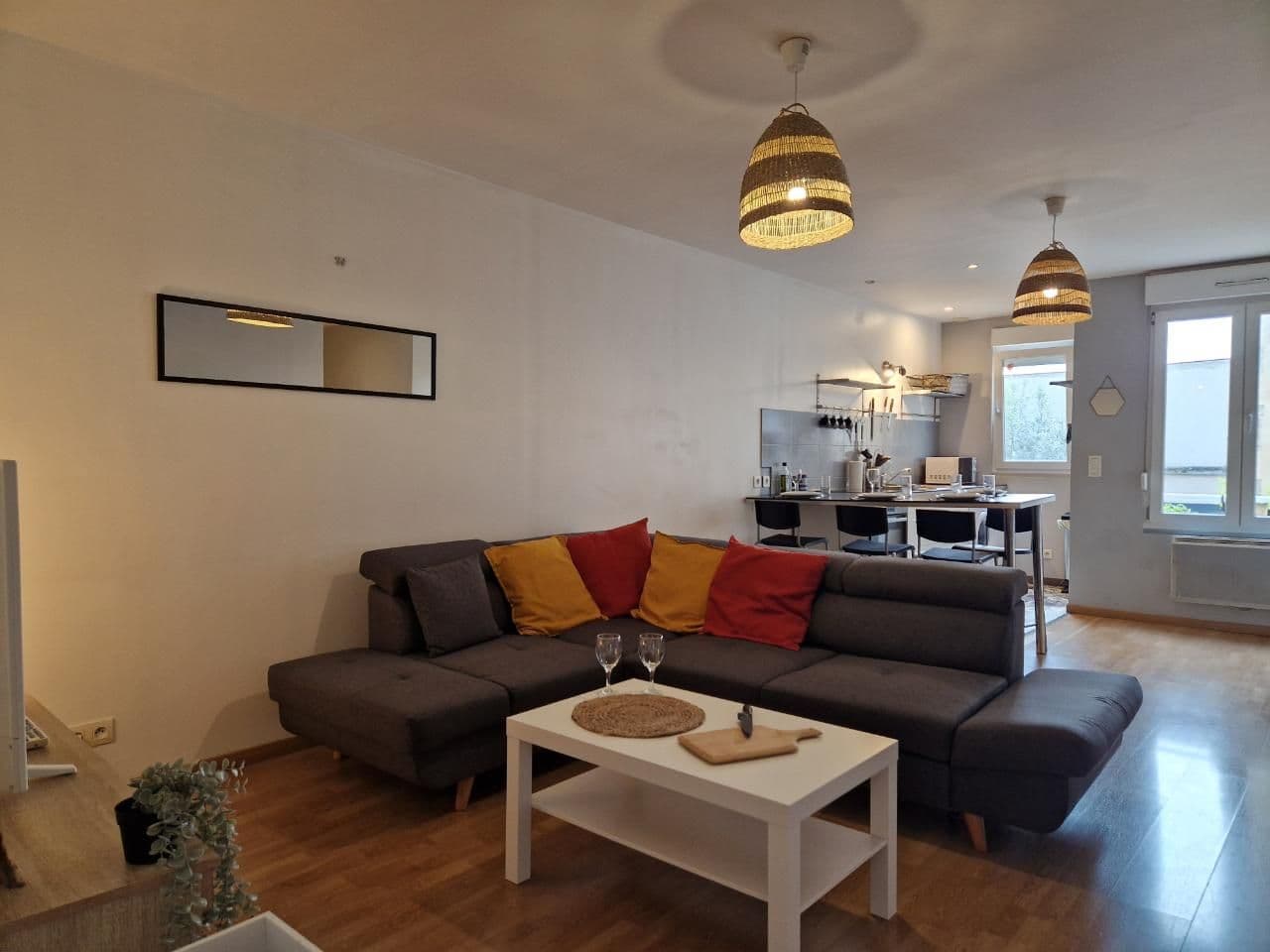 Appartement meublé - T2 - Rue de Thillois à louer