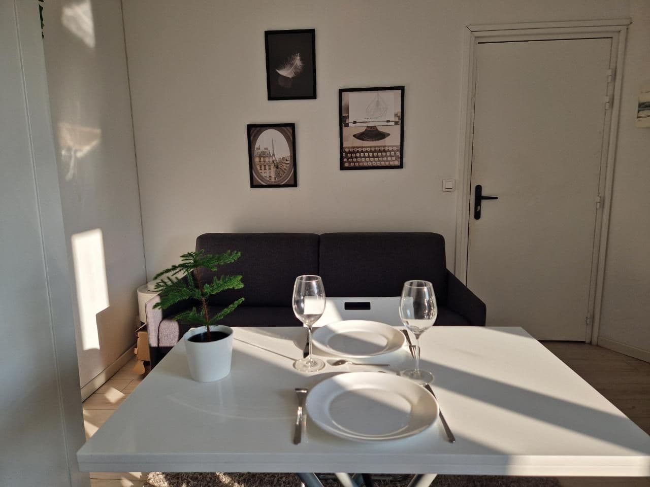 Studio meublé - T1 - Rue Lesage à louer