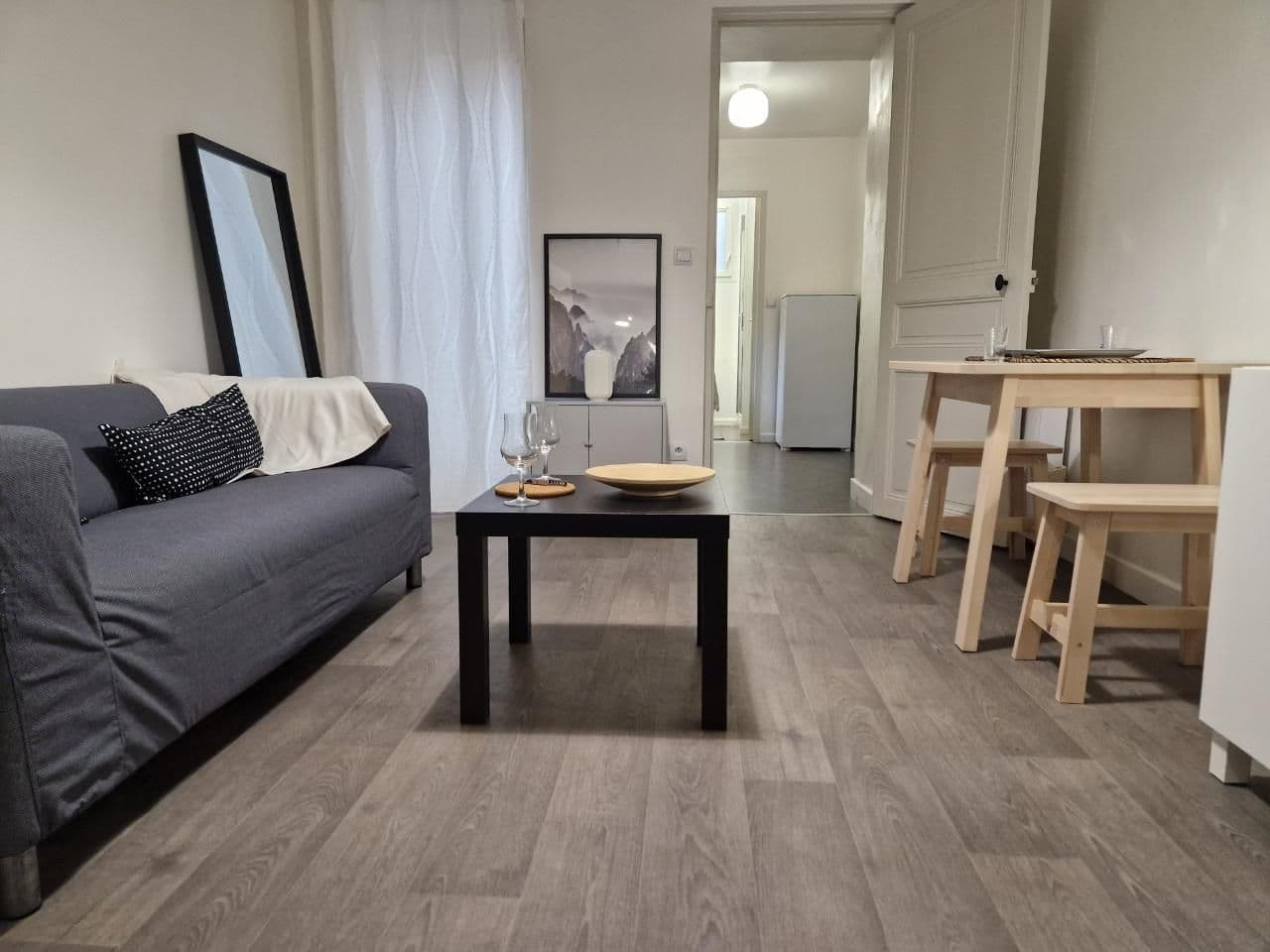 Appartement meublé - T2 - Rue Maillefer à louer