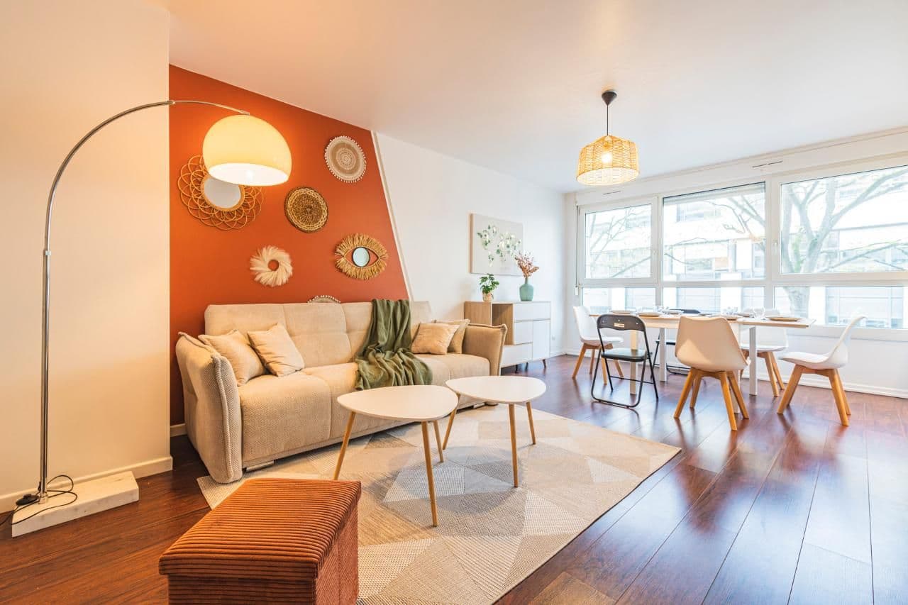 Appartement meublé - T3 - Rue Gambetta à louer