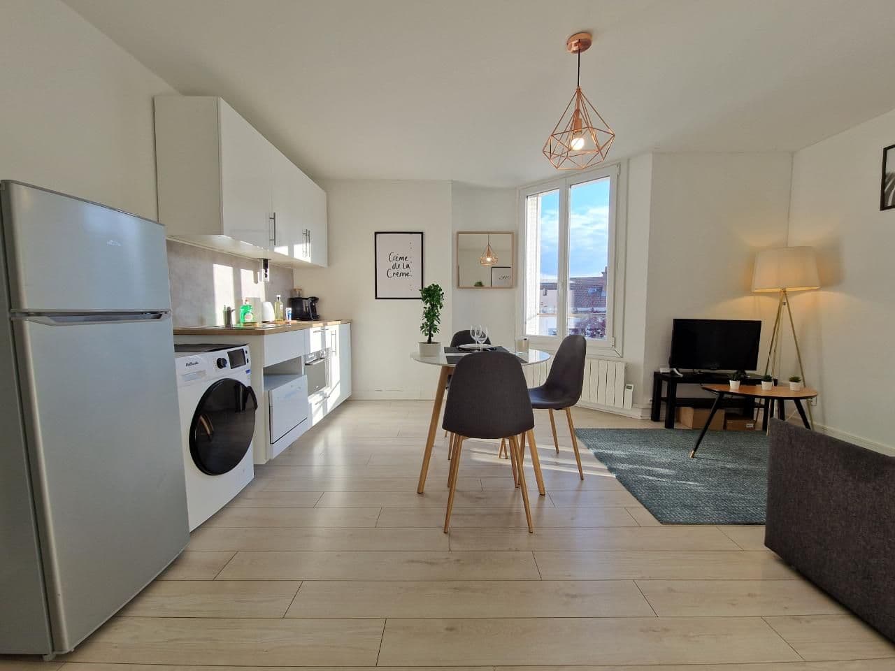 Appartement meublé - T2 - Rue Lesage à louer