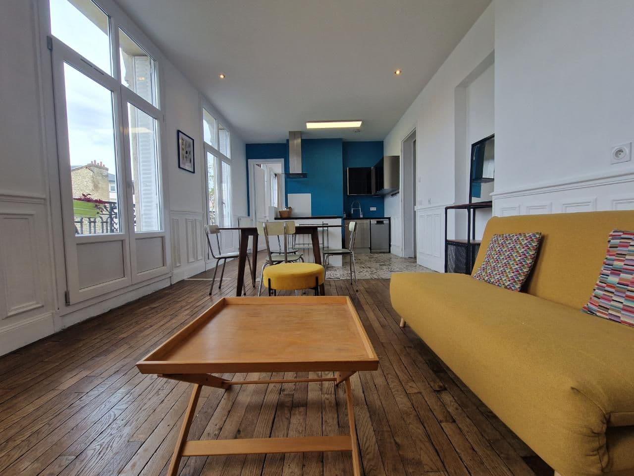 Appartement meublé - T4 - Place Gaston Poittevin à louer