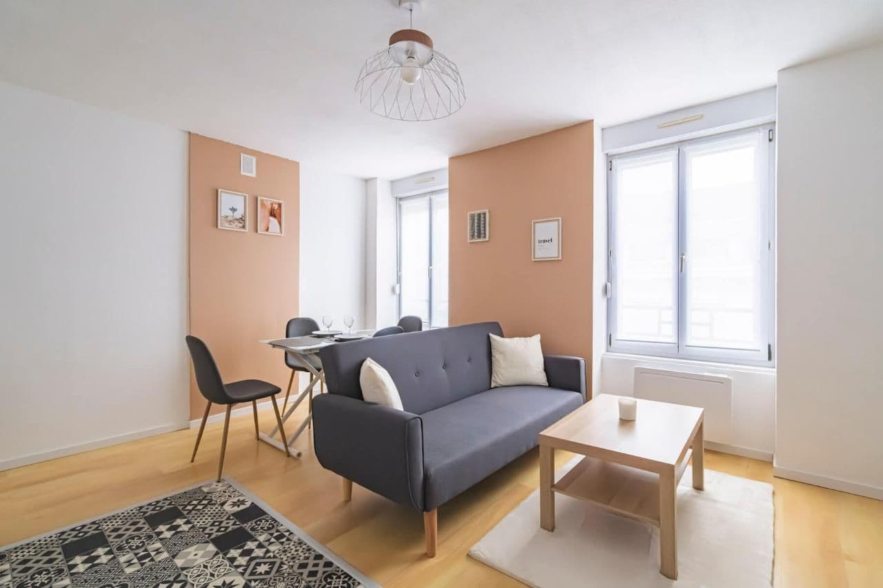 Appartement meublé - T2 - Rue Laurent Déramez à louer