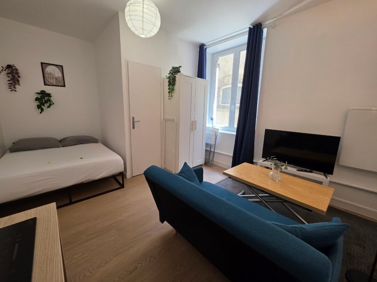 Studio meublé - 17 m² - Rue Ponsardin à louer